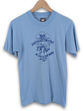 Vintage 1988 Southeastern Utah Livestock Show T-Shirt Size Small